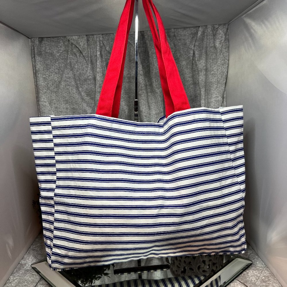 Stripped Tote Bag - NWOT